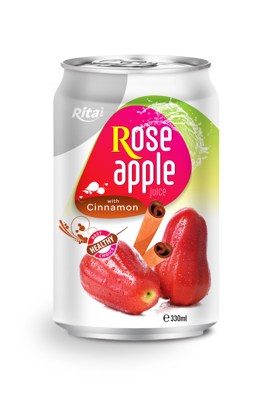330ml Rose Apple juice with Cinnamon in can